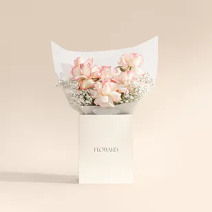 Blush Charm Flower Bouquet Blush Charm Flower Bouquet