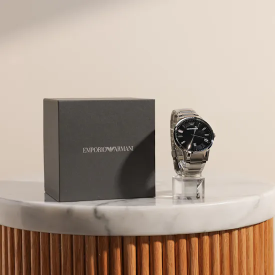 Emporio Armani Silver Men’s Watch