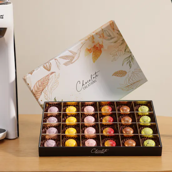 Baby Brezza Formula Pro Advanced Baby Formula Dispenser | Chocolate Creations Box and Flowers
