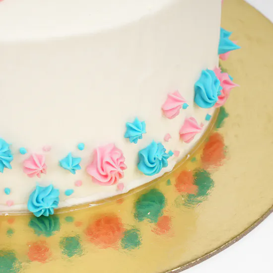 Helen's Gender Reveal Cake