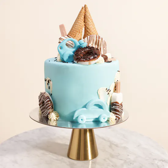 Floward Blue Sweet Treat Cake for Boy