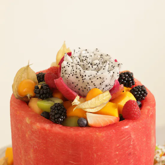 Fresh Pickes Tropical Elegance Fruit Tower Platter