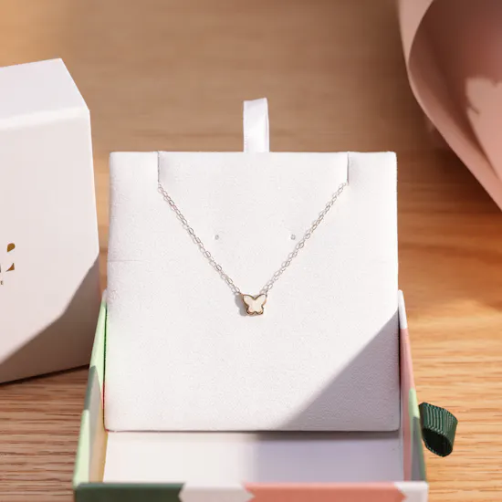 Miss L by L'azurde Kids Necklace | Pink Flower Bouquet