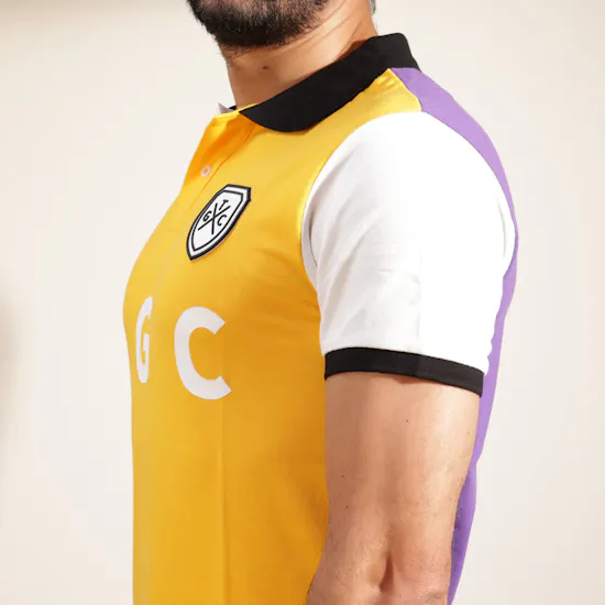 TGC Yellow Shield Polo Shirt
