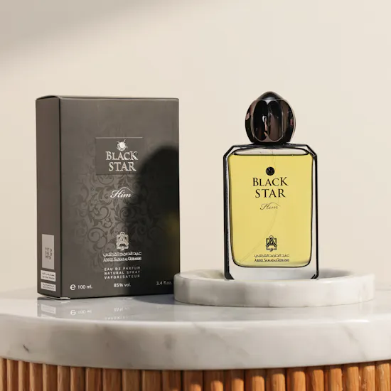 عطر بلاك ستار للرجال من عبد الصمد القرشي | ١٠٠ مل