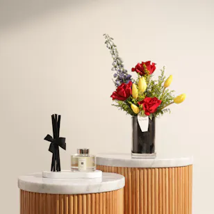 Jo Malone Lime Basil and Mandarin Reed Diffuser | Soft Flower Vase