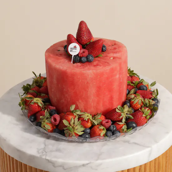Fruitful Day Watermelon Fruit Cake