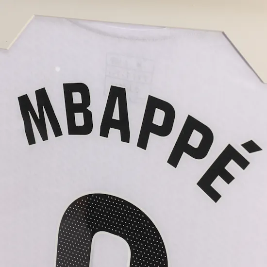 Kylian Mbappé Real Madrid Home 2024-2025 Signed T-shirt