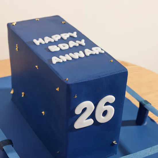 BreadTalk Personalized Fireworks Cake