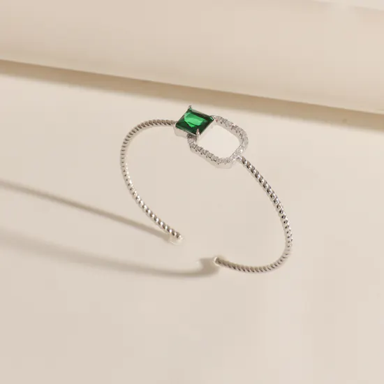Floward Celestial Emerald Jewelry Set