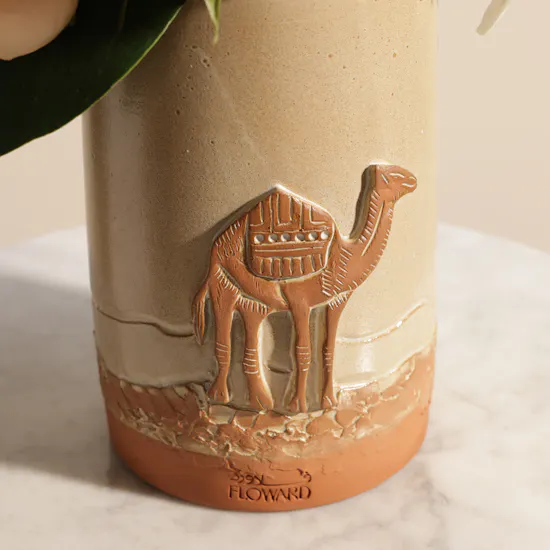 Radiant Grace Keramos Vase