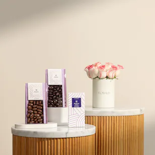 Patchi Les Dragées and Cordial Chocolate Bar Sugar Free Duet | Bright Horizon Flower Patchi Les Dragées and Cordial Chocolate Bar Sugar Free Duet | Bright Horizon Flower