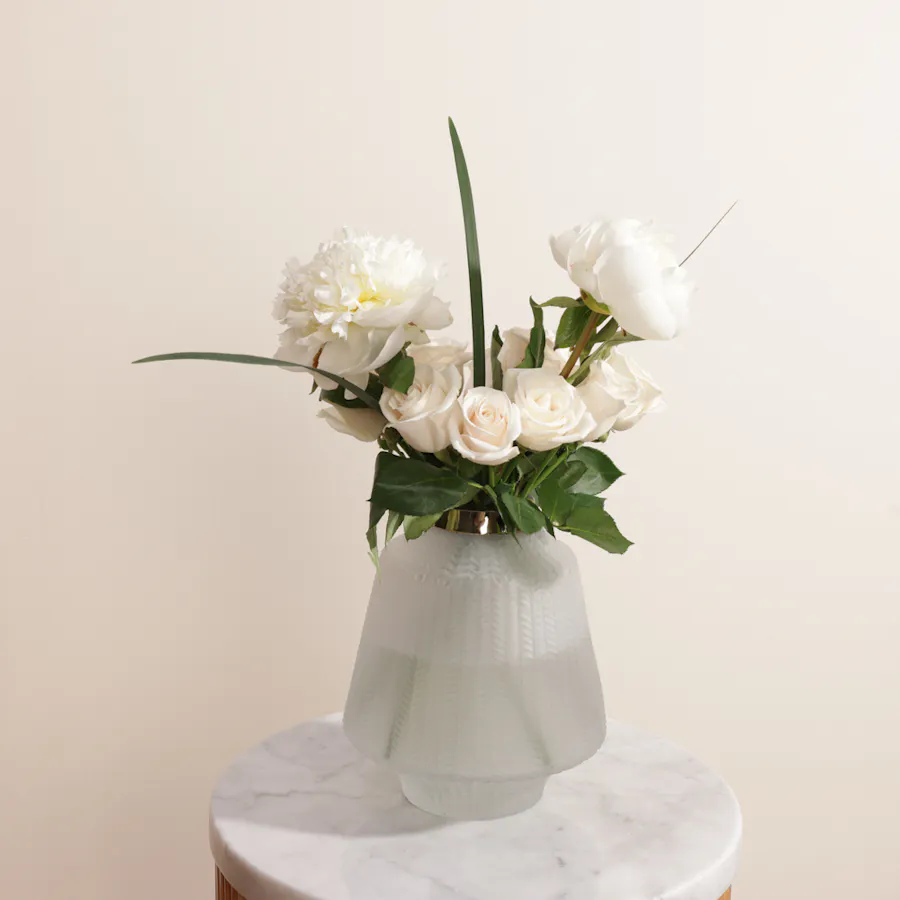 Graceful Peony Flower Vase 6
