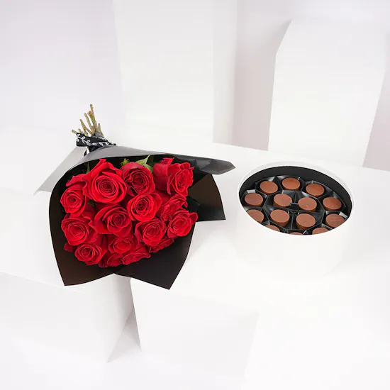 Hanoverian Mix Brand Box | Red Roses