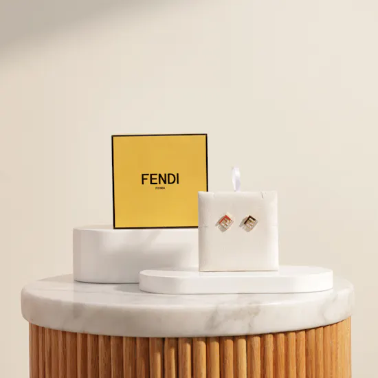 Fendi Forever Fendi Gold-tone Earrings