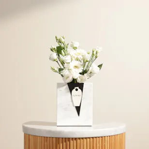 Snowveil Garden Flower Vase