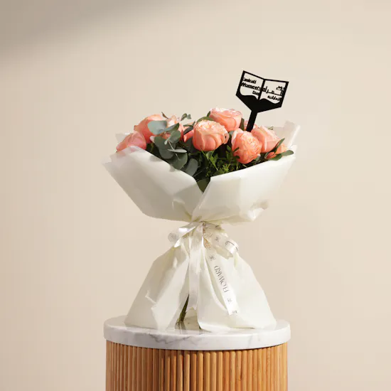 Emirati Women's Day Roses Bouquet