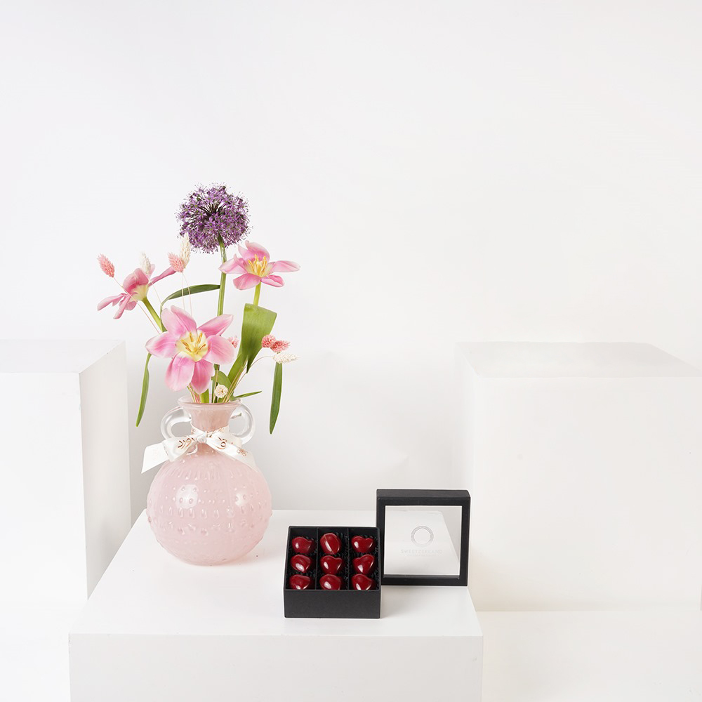 Sweetzerland Chocolate Box | Pink Tulip