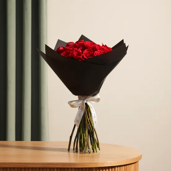 Romantic Red Roses Bouquet