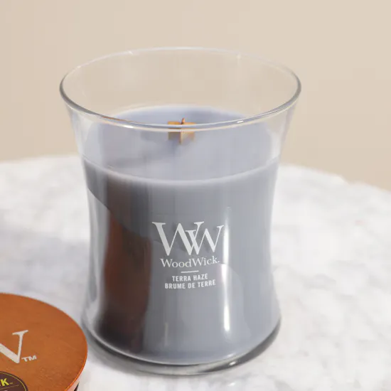 WoodWick Terra Haze Medium Hourglass Candles | 275g