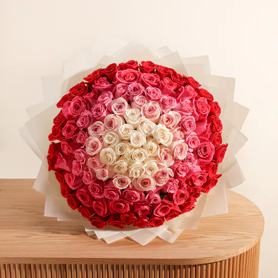 Elegant Roses Symphony Bouquet