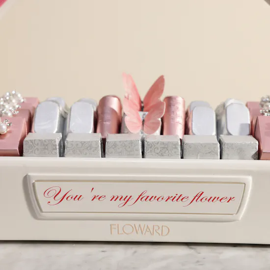 Floward You’re My Favorite Flower Wooden Chocolate Tray