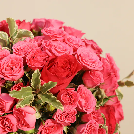 Color Burst Flower Vase