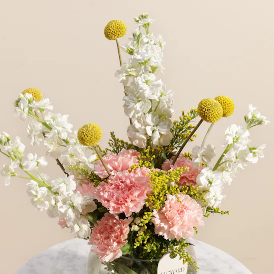 Spring Breeze Flowers Vase