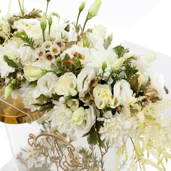 Get Well Soon White Flowers