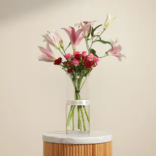 Pink Resilience Flower Vase