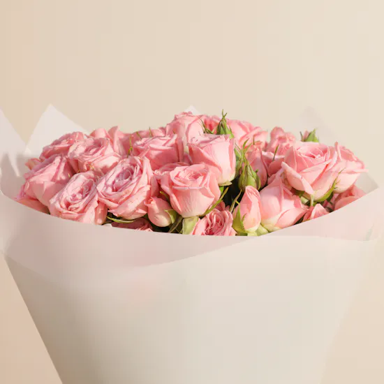 Pink Baby Roses Bouquet