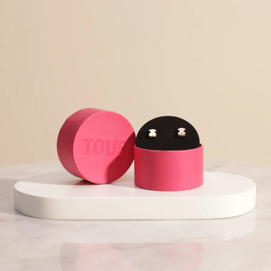 Tous Gold Bear Earrings  2