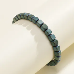 Calvin Klein Green Square Beaded Men's Bracelet Calvin Klein Green Square Beaded Men's Bracelet