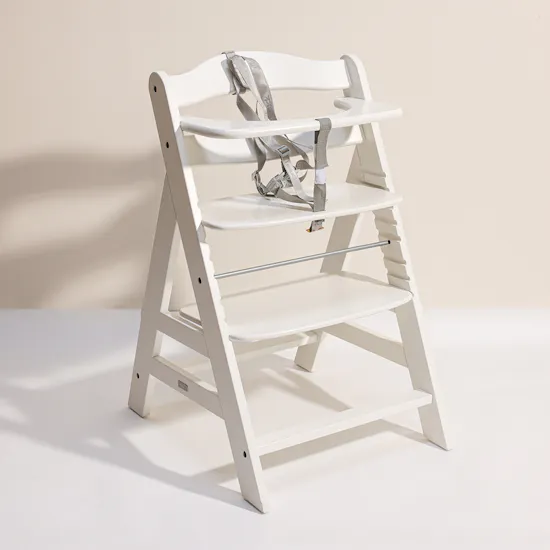 Hauck Alpha+ Grow Along Adjustable Wooden High Chair Seat