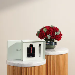 Prada Luna Rossa Ocean EDP Men's Gift Set | Red Elegance Flowers Prada Luna Rossa Ocean EDP Men's Gift Set | Red Elegance Flowers