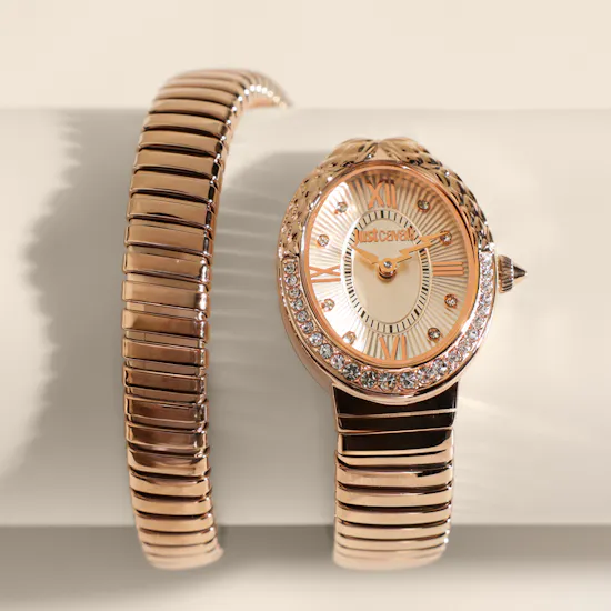 Just Cavalli Fiore Rose Gold Women’s Watch