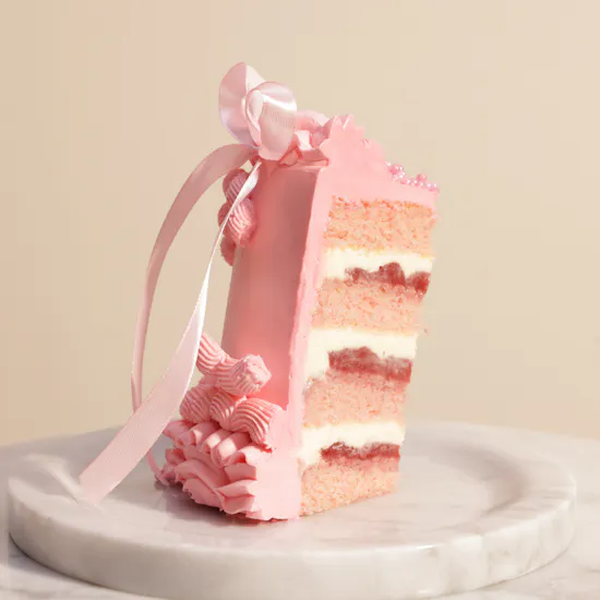 Sweet Atelier Pink Heart Cake