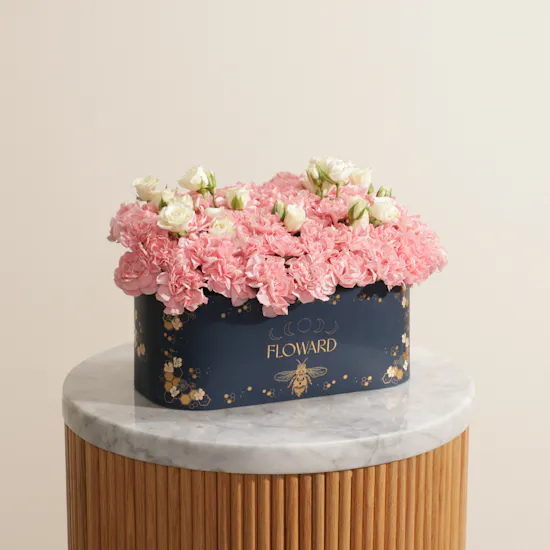 Rosy Charm Flower Box