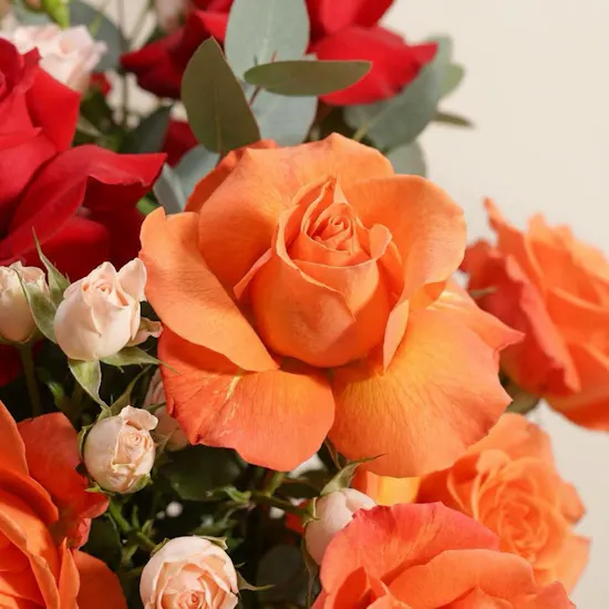 Nature’s Poise Roses Vase