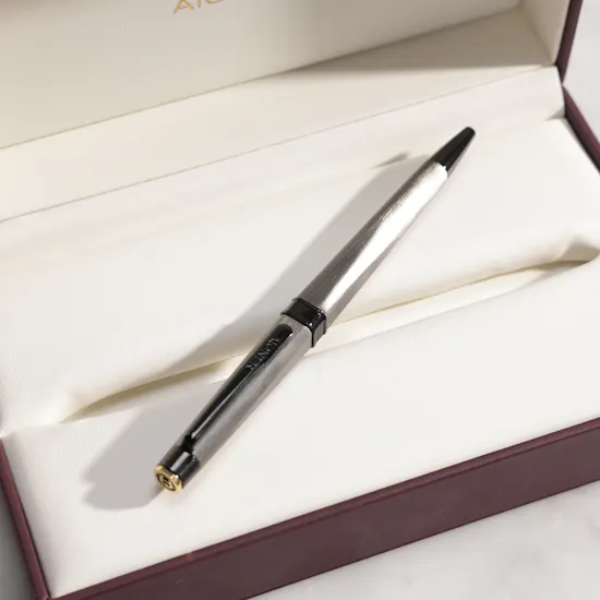 Aigner Monzio Black Men's Pen | Golden Celebrations Flowers