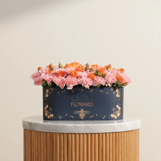 Sunset Petals Flower Box