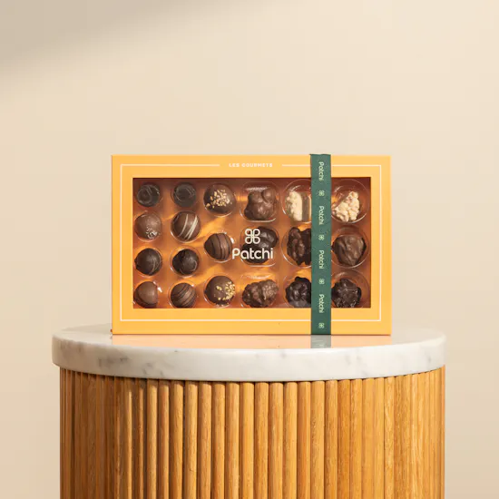Patchi Les Gourmets Mix Chocolate Rocher Box