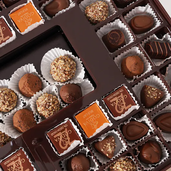 Godiva Large Chocolate Box | Sparkle of Roses