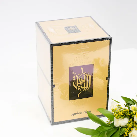 عطر الوفية مسك كشمير من إبراهيم القرشي | زهور