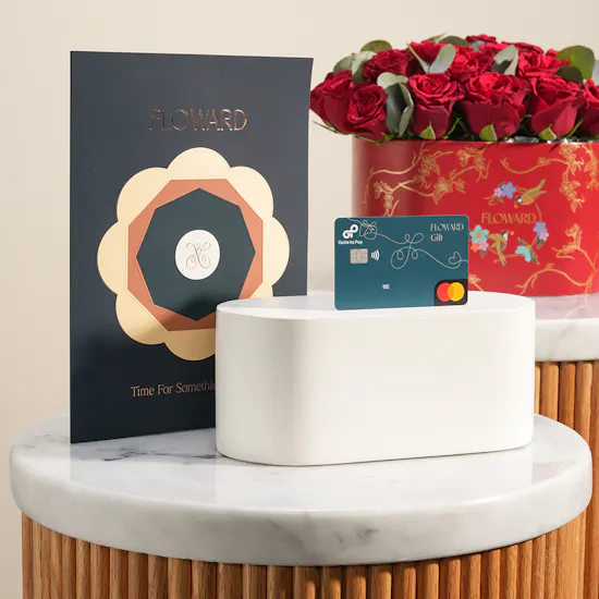 Floward 100 USD Card | Scarlet Charm Flowers