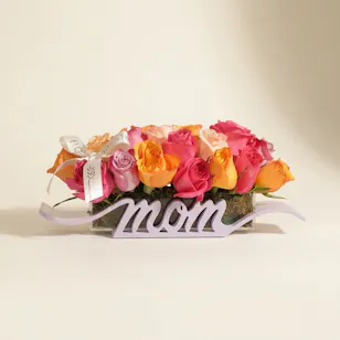 Delicate Flowers Tray