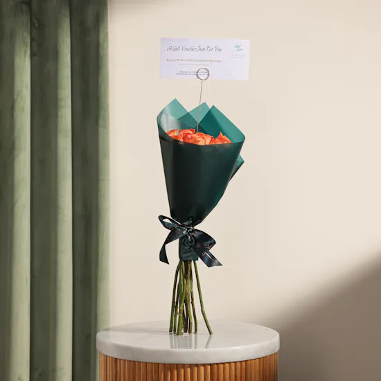Sparadise Luxury Massage Voucher | Charming Flowers Bouquet