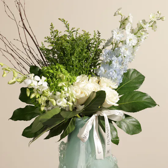 Whisper of Elegance Flower Vase