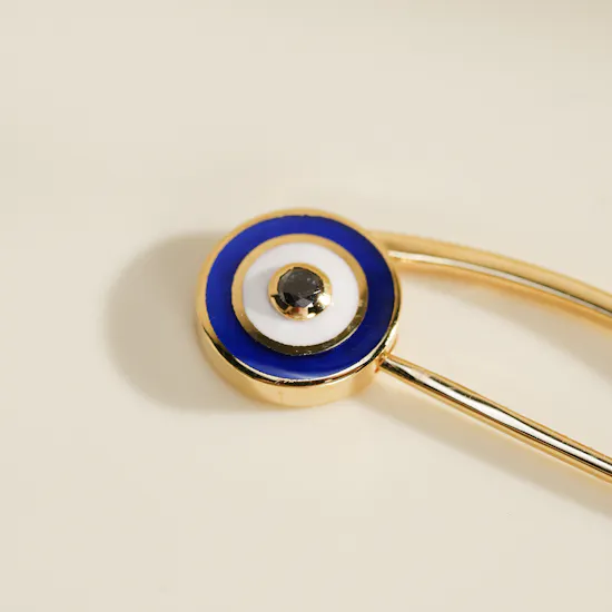 Baby Chic by Izmirain Baby Enamel Angle Eye Pin