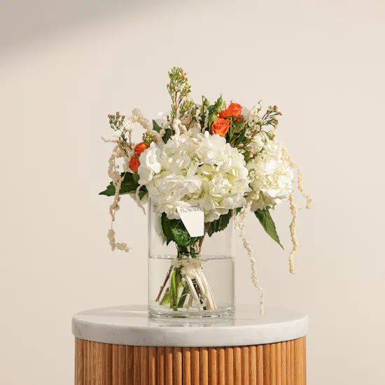 Sweet Serenity Flowers Vase